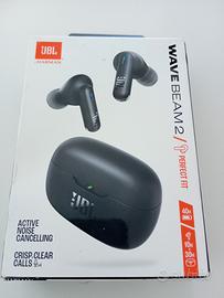 JBL wave bean 2 auricolari bluetooth black 