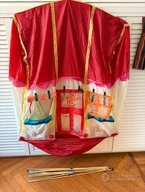 Tenda da gioco bambini a forma di mongolfiera