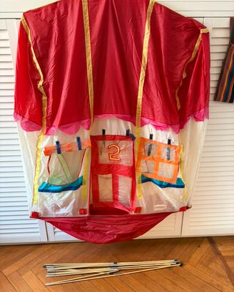 Tenda da gioco bambini a forma di mongolfiera