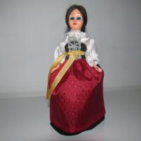 Bambola Tradizionale di Macugnaga con Abito Tipico