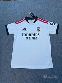 Maglia Real Madrid Bianca Taglia: S-M-L