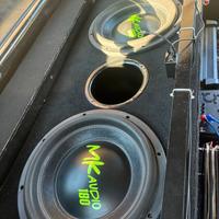 SUBWOOFER 30cm con BOX Mk audio