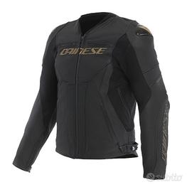 DAINESE RACING 5 in pelle Nero/Gold