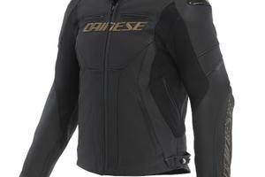 DAINESE RACING 5 in pelle Nero/Gold