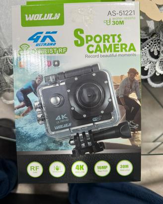 Action Cam 4k wireless completa di memoria esterna