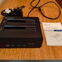 Lettore dischi sata + USB hub