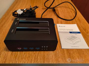 Lettore dischi sata + USB hub