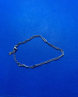 Bracciale Unisex in acciaio puro inossidabile.