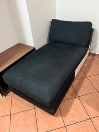 Divano singolo Ikea blu