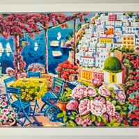 Quadro serigrafia su tela di A.Faccincani 60x80cm