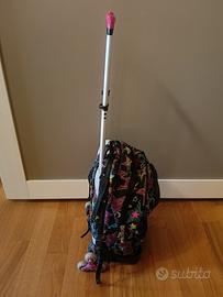 Zaino Seven con trolley/rotelle 