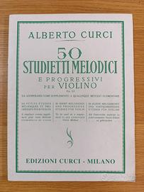 50 studietti melodici e progressivi per violino op