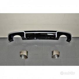 Sotto paraurti diffusore audi a3 8v rs look