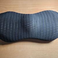 Cuscino Memory Nero - supporto lombare