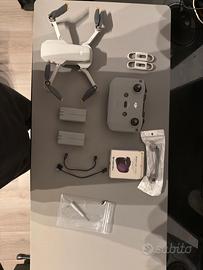Dji mini 2  + seconda batteria + filtri+ custodia