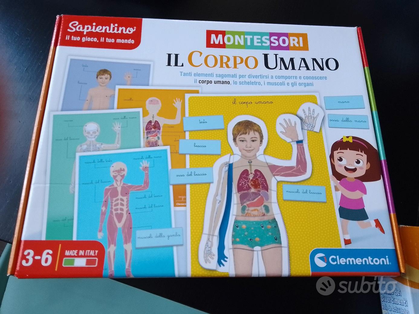 Montessori - Il corpo umano – Clementoni