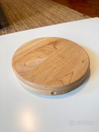 Set formaggi in legno con 4 coltelli