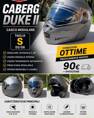 Casco modulare Caberg Duke II