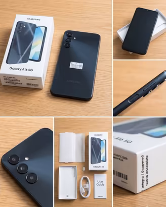 Samsung Galaxy A16 5G 256GB Black - NUOVO