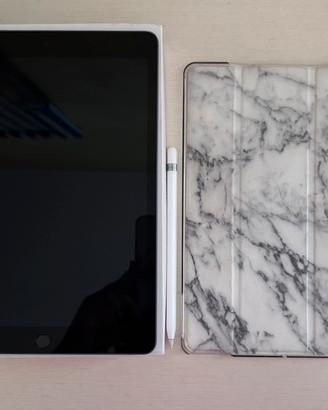 iPad 9 Gen 64GB + apple pencil 1 + cover + scatola
