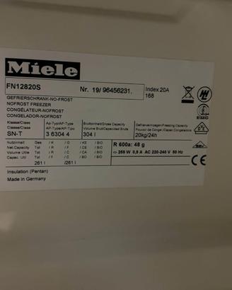 Congelatore Miele