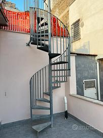 Scala a chicciola in ferro 320 cm