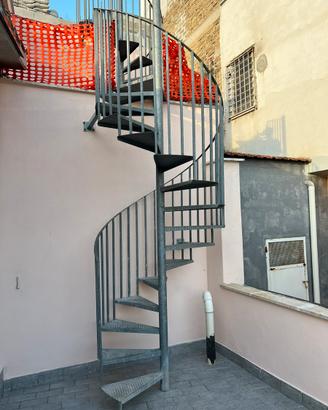 Scala a chicciola in ferro 320 cm