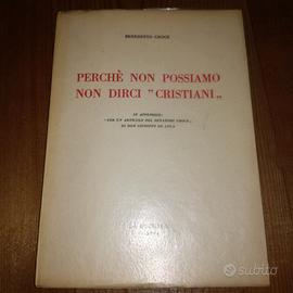 Perche' non possiamo dirci cristiani