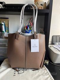 Borsa a spalla Polene in pelle