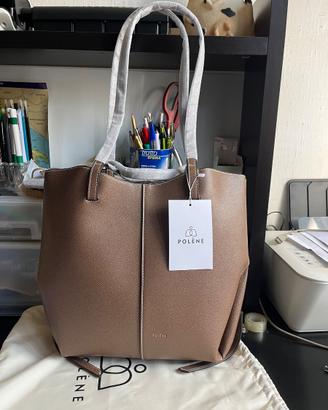 Borsa a spalla Polene in pelle