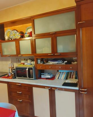 cucina in ciliegio massello artigianale 