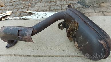 marmitta vespa pk 125 s e 50 originale 