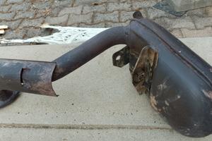 marmitta vespa pk 125 s e 50 originale 