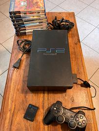 Sony PlayStation 2 PS2 fat console con 8 giochi