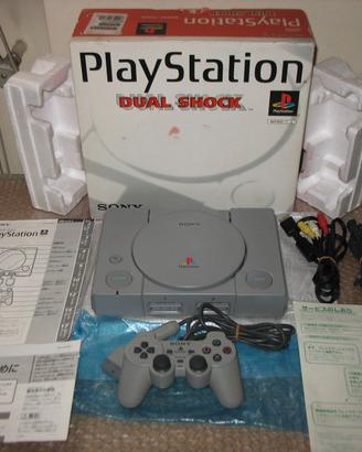 Sony PS1 Console Dual Shock import NTSC-J Japan