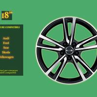 Cerchi in Lega Mak Icona da 18" Audi Seat e altre