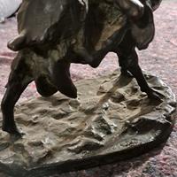 Bronzo 'Caprone' di E . BAZZARO