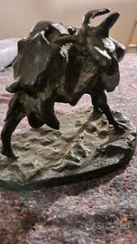 Bronzo 'Caprone' di E . BAZZARO