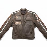 Giubbotto da moto in pelle BStar Moto