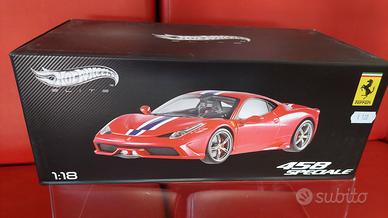Ferrari 458 Speciale - Hot Wheels Elite Scala 1/18