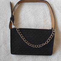 Borsa Michael Kors grigio scuro/nero mai usato