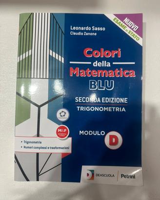 I colori della matematica blu modulo D
