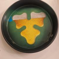 Vassoio Carlsberg originale in metallo NUOVO bar 