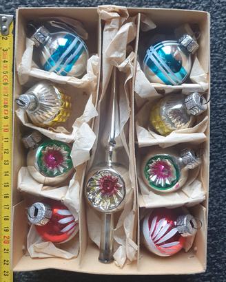 Palline di natale vintage 
