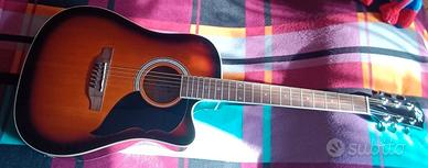 Chitarra acustica Eko amplificata