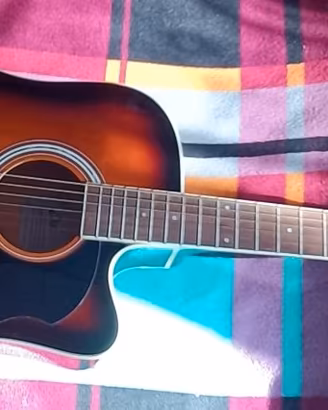 Chitarra acustica Eko amplificata