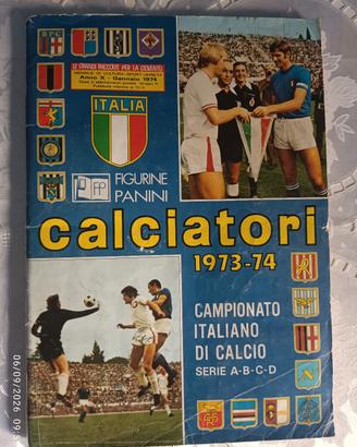 Album Calciatori Panini 1973/74 Lazio campione 