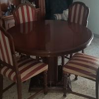 parete soggiorno classica