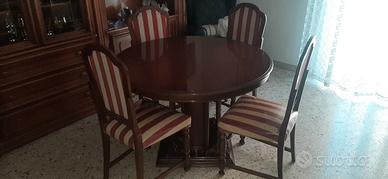 parete soggiorno classica