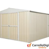 Box prefabbricato in acciaio 360x430 185kg beige